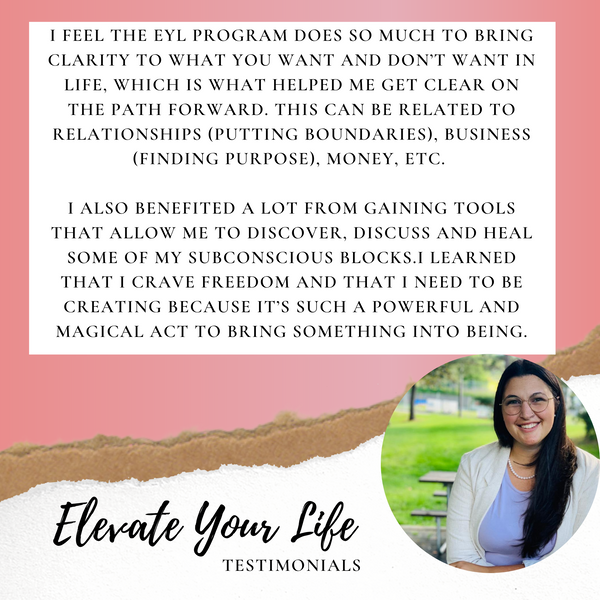 ELEVATE YOUR LIFE & BECOME AN ENERGETIC MATCH (16 Week Self-Study Course)