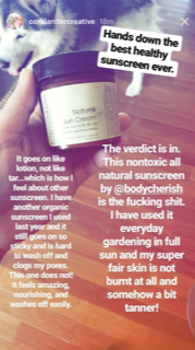 Natural Sunscreen SPF 25 -ready for shipments May 21st! (pre-orders available) - BODYCHERISH