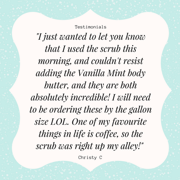 High Vibin' Body Scrub {mocha mint} - BODYCHERISH