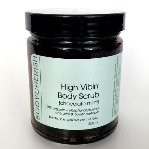 High Vibin' Body Scrub {mocha mint} - BODYCHERISH